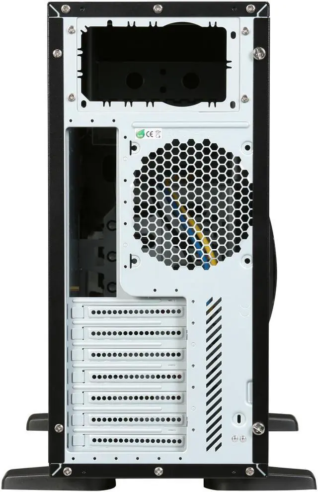 Alt view image 9 of 10 - CHIEFTEC SMART SH-01B-B-B-OP Black ATX Mid Tower Computer Case