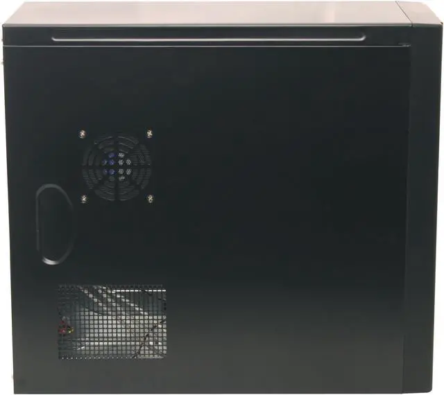 Alt view image 5 of 13 - Broadway Com Corp 82-4HL Black Steel ATX Mid Tower Computer Case 500W Power Supply