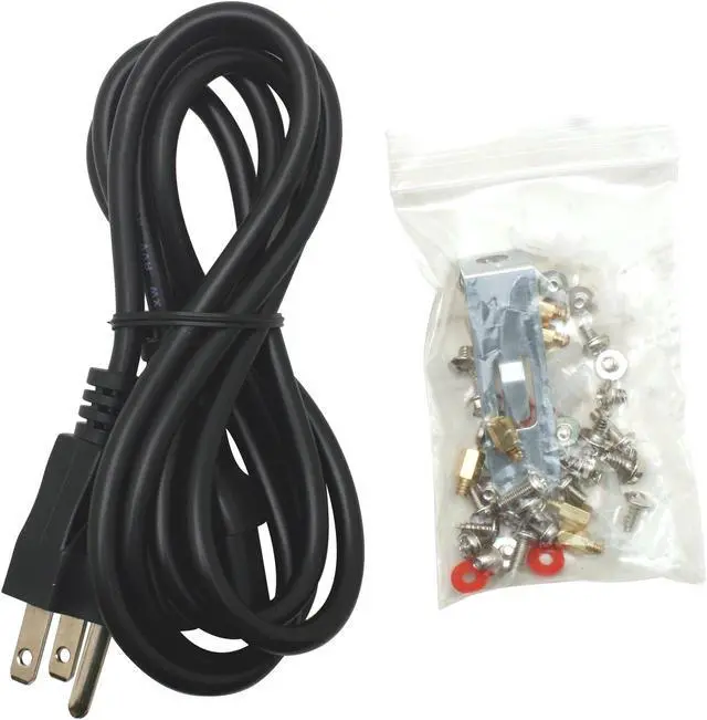 Alt view image 11 of 13 - Broadway Com Corp 82-4HL Black Steel ATX Mid Tower Computer Case 500W Power Supply