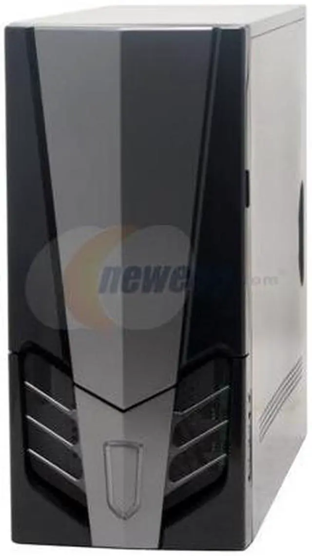 Alt view image 2 of 15 - Broadway Com Corp 9257-Black Black Steel ATX Mid Tower Computer Case 600W Power Supply