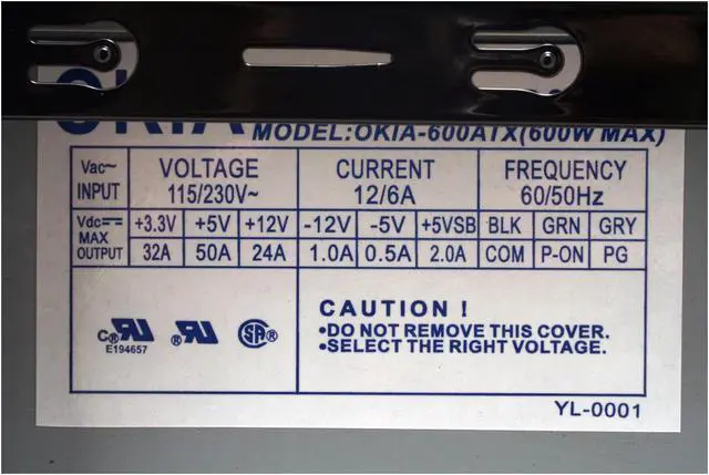 Alt view image 5 of 15 - Broadway Com Corp 9257-Black Black Steel ATX Mid Tower Computer Case 600W Power Supply