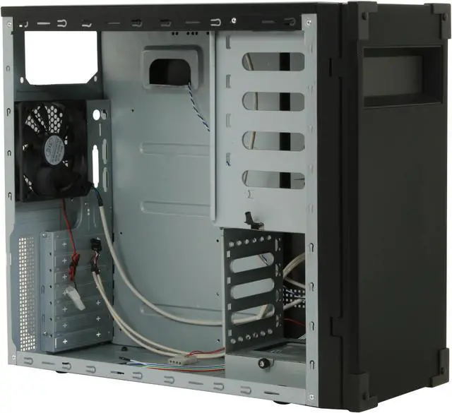 Alt view image 9 of 12 - Broadway Com Corp Sonic Black SECC Steel ATX Mid Tower Computer Case
