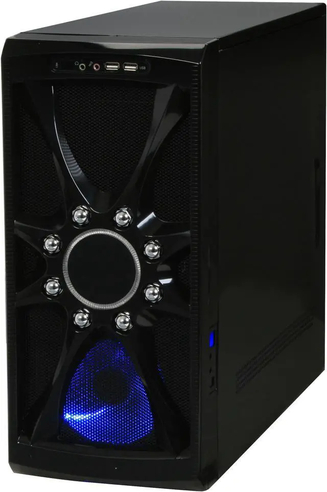 Alt view image 3 of 12 - Broadway Com Corp Runner Black SECC Steel ATX Mid Tower Computer Case