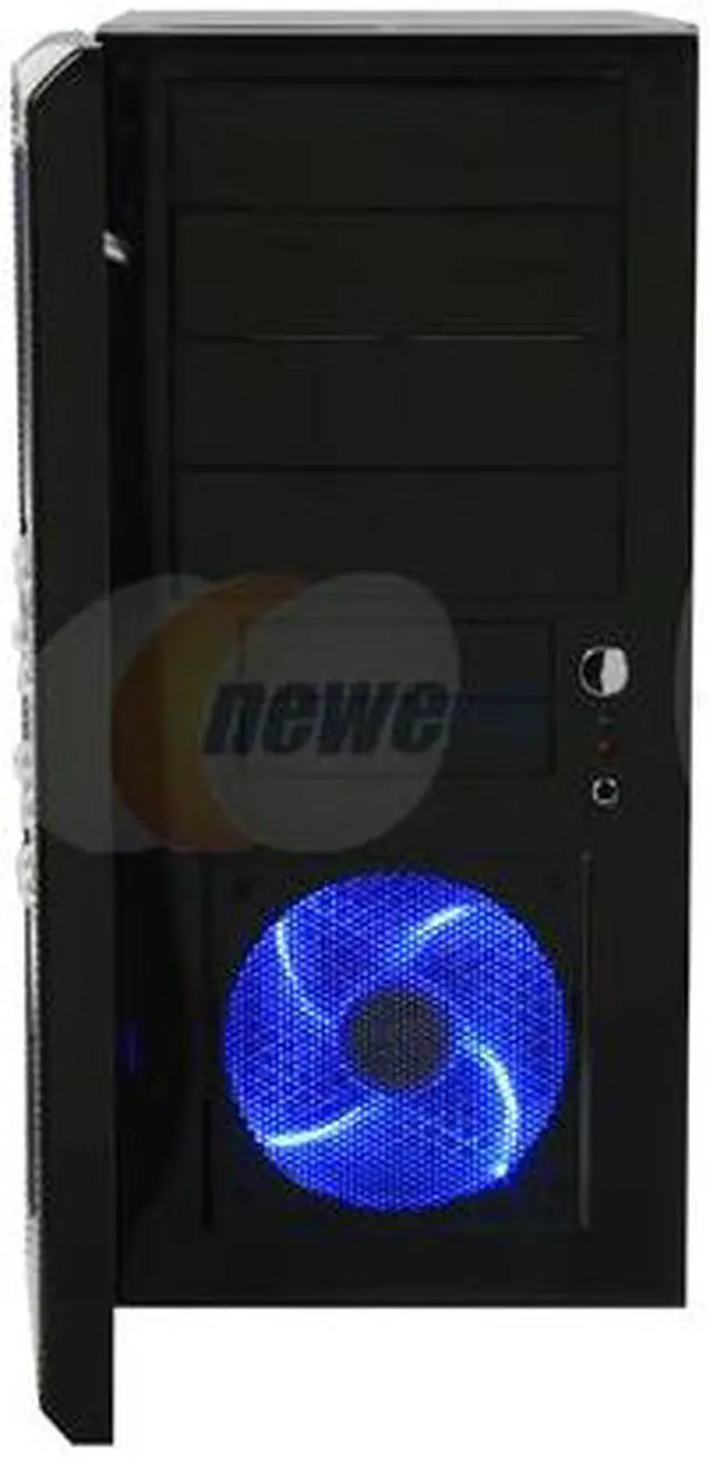 Alt view image 4 of 12 - Broadway Com Corp Runner Black SECC Steel ATX Mid Tower Computer Case