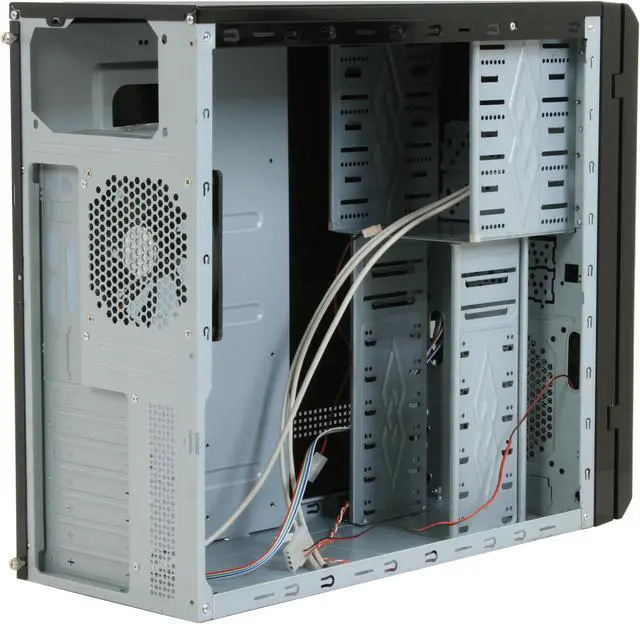 Alt view image 7 of 12 - Broadway Com Corp Runner Black SECC Steel ATX Mid Tower Computer Case