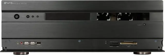Alt view image 5 of 10 - Broadway Com Corp Black Aluminum / Thick Steel HTPC-HT1100 ATX Media Center / HTPC Case