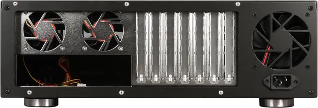 Alt view image 7 of 10 - Broadway Com Corp Black Aluminum / Thick Steel HTPC-HT1100 ATX Media Center / HTPC Case