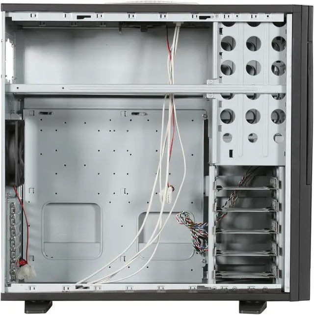 Alt view image 6 of 10 - Broadway Com Corp R-800 Black thick Steel ATX Full Tower Computer Case