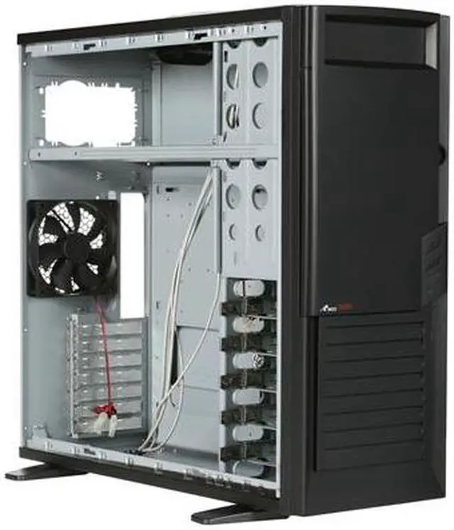Alt view image 7 of 10 - Broadway Com Corp R-800 Black thick Steel ATX Full Tower Computer Case