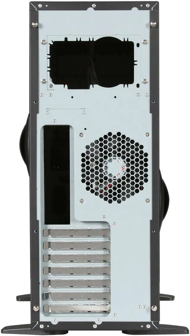 Alt view image 9 of 10 - Broadway Com Corp R-800 Black thick Steel ATX Full Tower Computer Case