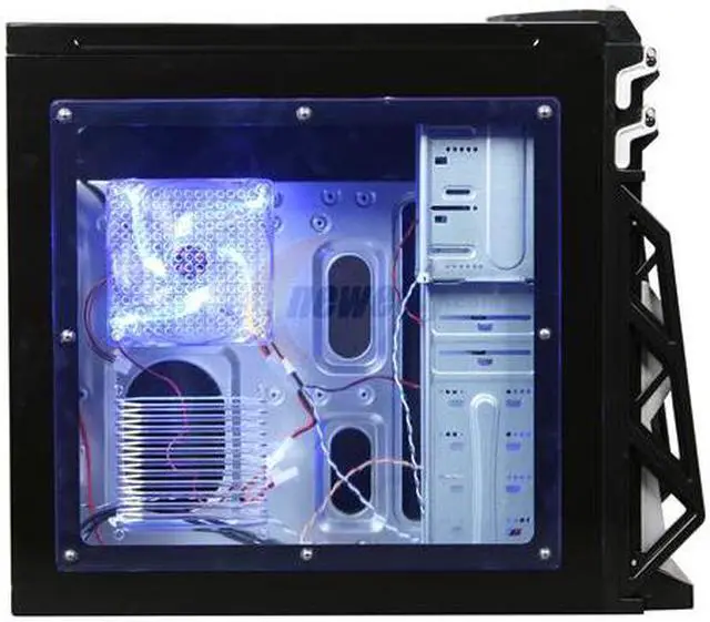 Alt view image 4 of 9 - Broadway Com Corp FX-Series FX-SILVER Black / Silver SECC Steel Computer Case