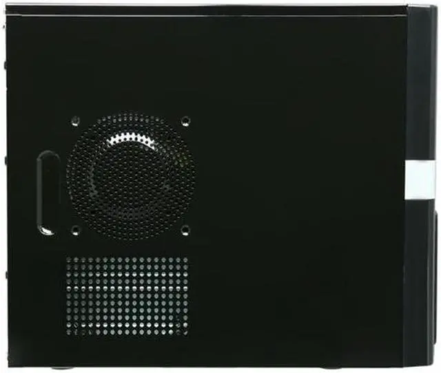 Alt view image 4 of 8 - Broadway Com Corp 943PK-CardRead Black Steel Micro ATX Mid Tower Computer Case 500W Power Supply
