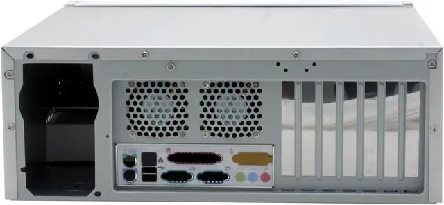 Alt view image 6 of 10 - SILVERSTONE Silver Aluminum front panel, 1.0mm SECC body LASCALA LC13-S ATX Media Center / HTPC Case