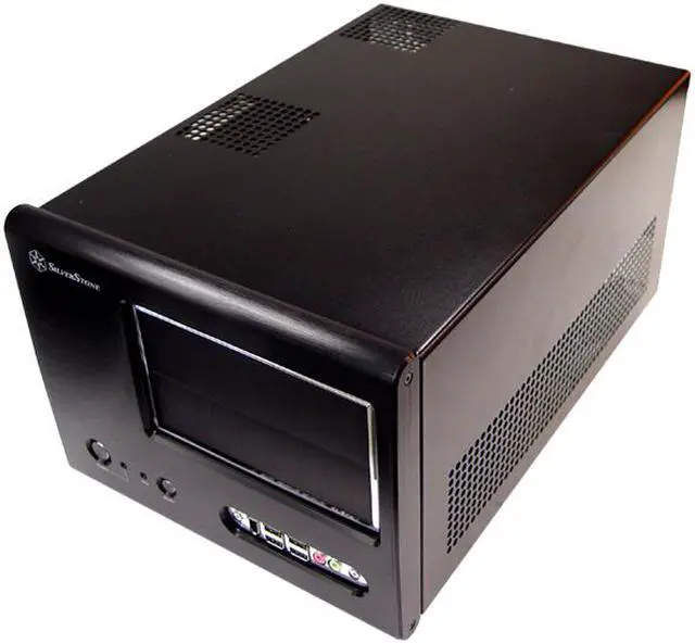 Main image of SilverStone Sugo Series SG01-B Black Aluminum Micro ATX Desktop Computer Case - OEM