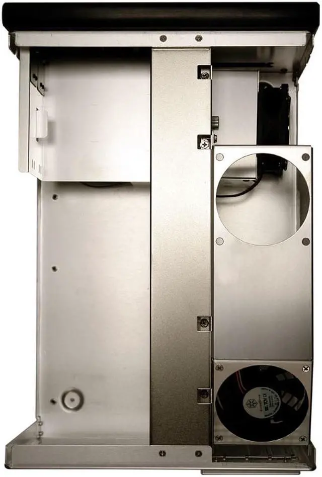 Alt view image 5 of 5 - SilverStone Sugo Series SG01-B Black Aluminum Micro ATX Desktop Computer Case - OEM