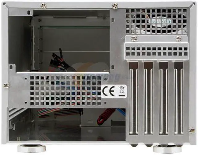 Alt view image 4 of 12 - SilverStone Sugo Series SG01-S Silver Aluminum Micro ATX Desktop Computer Case - OEM