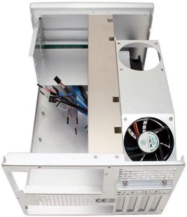 Alt view image 9 of 12 - SilverStone Sugo Series SG01-S Silver Aluminum Micro ATX Desktop Computer Case - OEM