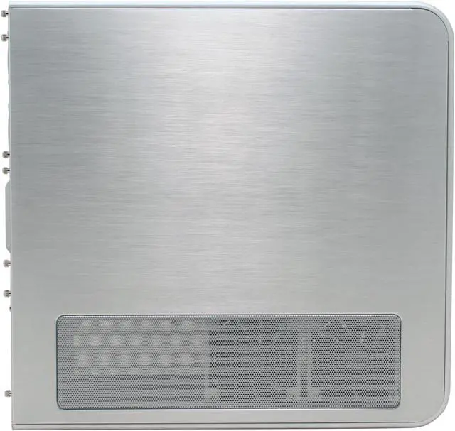 Alt view image 5 of 12 - SilverStone Temjin Series TJ07-S Silver 2.0mm Aluminum body ATX Full Tower Computer Case