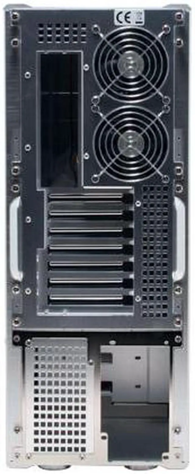 Alt view image 7 of 12 - SilverStone Temjin Series TJ07-S Silver 2.0mm Aluminum body ATX Full Tower Computer Case
