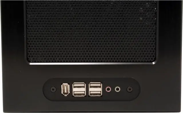 Alt view image 4 of 12 - SilverStone Temjin Series TJ08-B Black Aluminum front panel, SECC body Micro ATX Mid Tower Computer Case