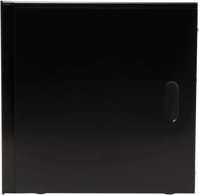 Alt view image 6 of 12 - SilverStone Temjin Series TJ08-B Black Aluminum front panel, SECC body Micro ATX Mid Tower Computer Case