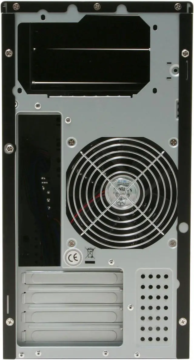 Alt view image 10 of 12 - SilverStone Temjin Series TJ08-B Black Aluminum front panel, SECC body Micro ATX Mid Tower Computer Case