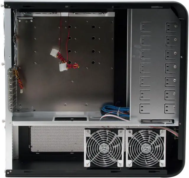Alt view image 8 of 13 - SILVERSTONE SST-TJ07-B Black 4.0mm ~ 8.0mm uni-body aluminum outer frame, 2.0mm aluminum body ATX Full Tower Computer Case