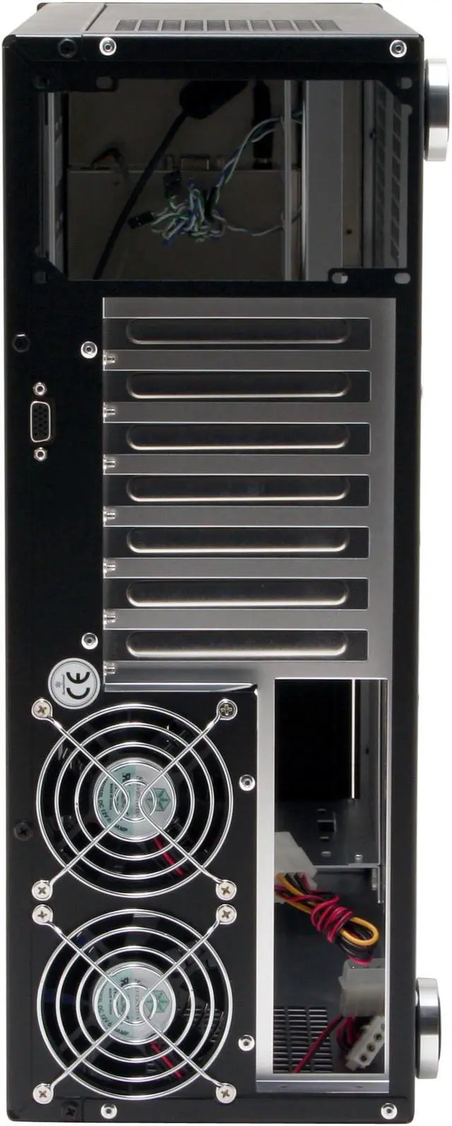 Alt view image 7 of 9 - SILVERSTONE Black Aluminum Lascala Series LC18-B ATX Media Center / HTPC Case