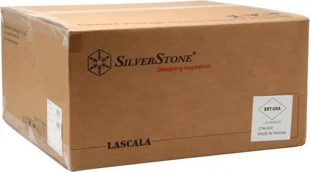 Alt view image 9 of 9 - SILVERSTONE Black Aluminum Lascala Series LC18-B ATX Media Center / HTPC Case