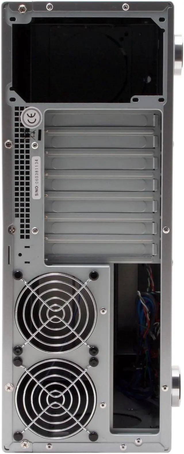 Alt view image 8 of 10 - SILVERSTONE Silver Aluminum front panel, 0.8 mm SECC body Lascala Series LC20-S ATX Media Center / HTPC Case