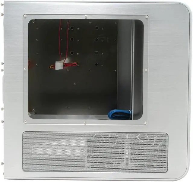 Alt view image 5 of 11 - SilverStone Temjin Series SST-TJ07-SW Silver Aluminum ATX Full Tower Computer Case