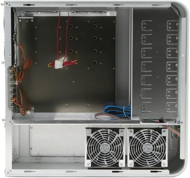 Alt view image 6 of 11 - SilverStone Temjin Series SST-TJ07-SW Silver Aluminum ATX Full Tower Computer Case