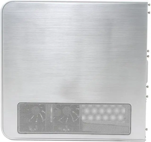 Alt view image 8 of 11 - SilverStone Temjin Series SST-TJ07-SW Silver Aluminum ATX Full Tower Computer Case