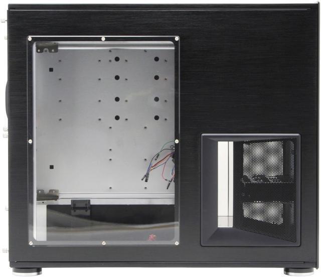 Alt view image 5 of 11 - SilverStone Temjin Series TJ09-BW Black Aluminum ATX Full Tower Computer Case