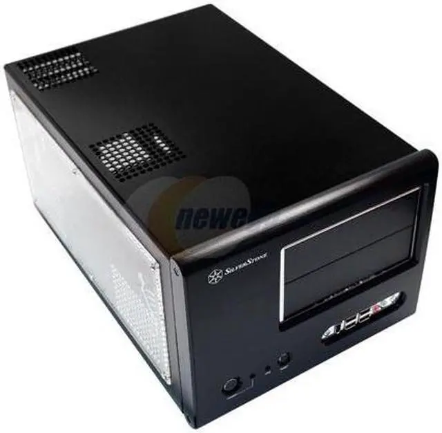Main image of SilverStone Sugo Series SG01-BW Black Aluminum Micro ATX Desktop Computer Case