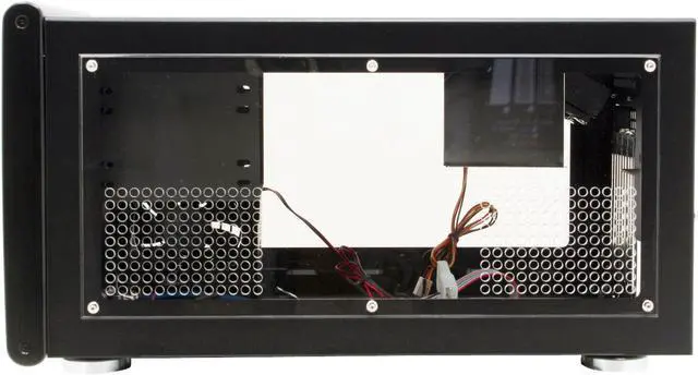 Alt view image 5 of 12 - SilverStone Sugo Series SG01-BW Black Aluminum Micro ATX Desktop Computer Case