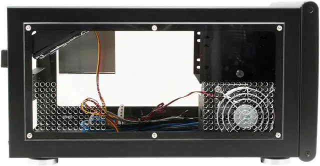 Alt view image 6 of 12 - SilverStone Sugo Series SG01-BW Black Aluminum Micro ATX Desktop Computer Case
