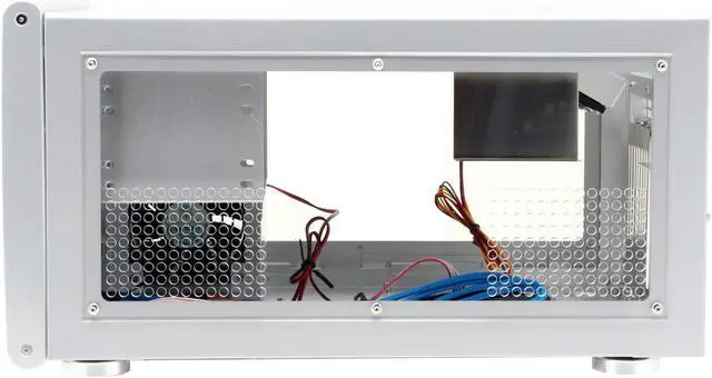 Alt view image 5 of 12 - SilverStone Sugo Series SG01-SW Silver Aluminum Micro ATX Desktop Computer Case