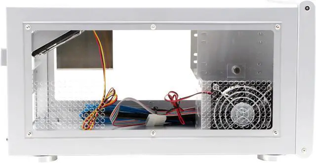 Alt view image 11 of 12 - SilverStone Sugo Series SG01-SW Silver Aluminum Micro ATX Desktop Computer Case