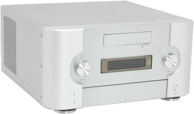 Main image of SILVERSTONE Silver Aluminum Crown Series CW02S-MXR ATX Media Center / HTPC Case
