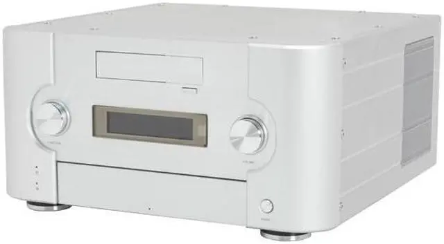 Alt view image 2 of 14 - SILVERSTONE Silver Aluminum Crown Series CW02S-MXR ATX Media Center / HTPC Case