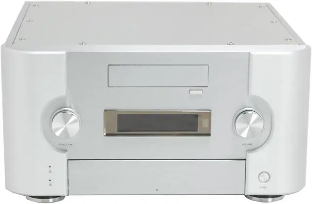 Alt view image 3 of 14 - SILVERSTONE Silver Aluminum Crown Series CW02S-MXR ATX Media Center / HTPC Case