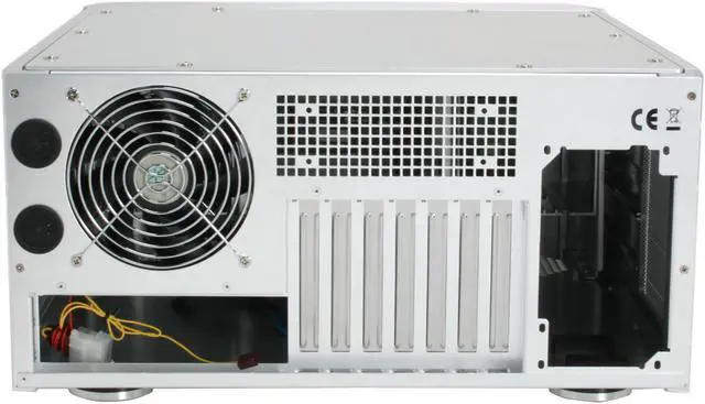 Alt view image 6 of 14 - SILVERSTONE Silver Aluminum Crown Series CW02S-MXR ATX Media Center / HTPC Case