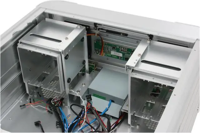 Alt view image 8 of 14 - SILVERSTONE Silver Aluminum Crown Series CW02S-MXR ATX Media Center / HTPC Case