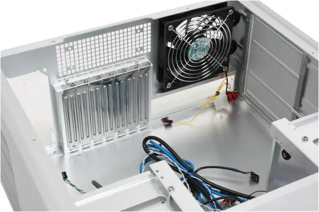 Alt view image 9 of 14 - SILVERSTONE Silver Aluminum Crown Series CW02S-MXR ATX Media Center / HTPC Case