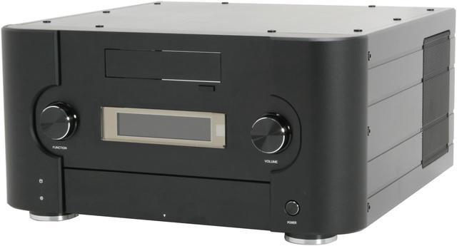 Alt view image 2 of 14 - SILVERSTONE Black Aluminum Crown Series CW02B-MXR ATX Media Center / HTPC Case