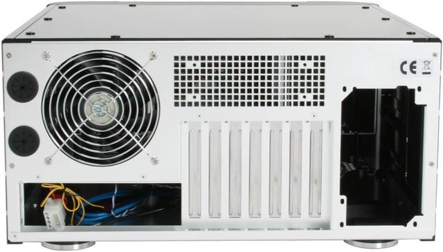 Alt view image 6 of 14 - SILVERSTONE Black Aluminum Crown Series CW02B-MXR ATX Media Center / HTPC Case