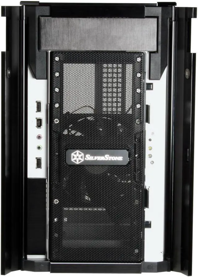 Alt view image 2 of 11 - SilverStone Sugo Series SG03-B Black Aluminum Micro ATX Mid Tower Computer Case