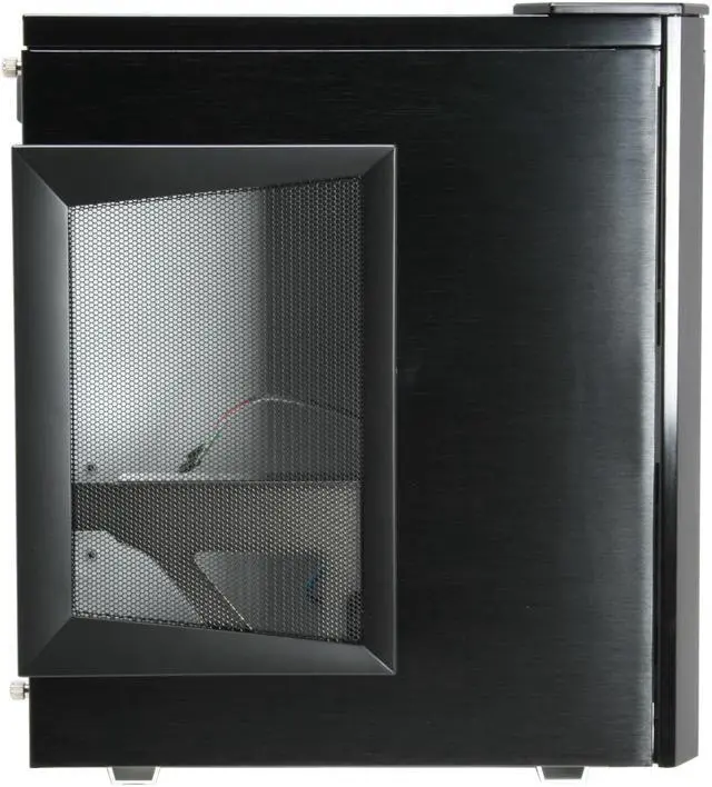 Alt view image 4 of 11 - SilverStone Sugo Series SG03-B Black Aluminum Micro ATX Mid Tower Computer Case