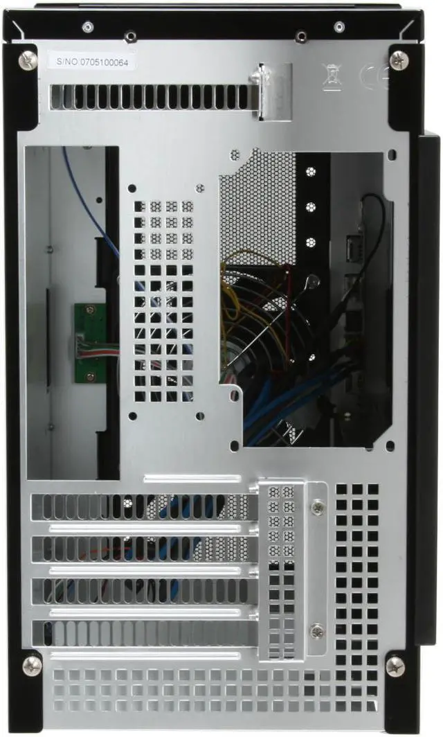 Alt view image 5 of 11 - SilverStone Sugo Series SG03-B Black Aluminum Micro ATX Mid Tower Computer Case